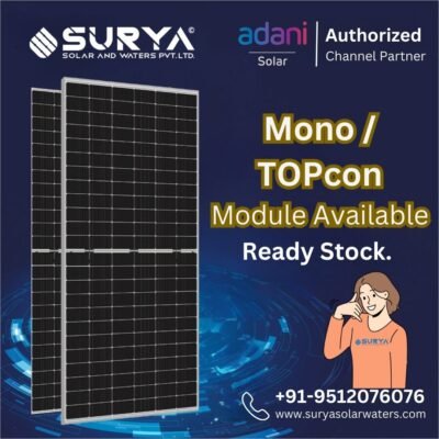 Mono Bifacial and TOPcon Module Available in Ready Stock