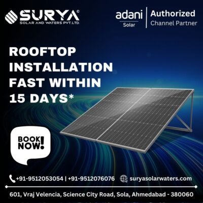 Rooftop Installation Fast within 15 Days Book Now